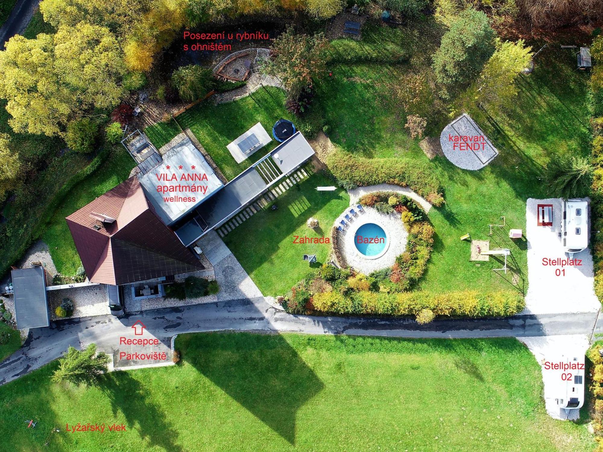 Vila Anna Wellness Halenkov Экстерьер фото